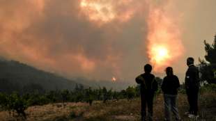 Waldbrand bedroht n&ouml;rdliche Vororte von Athen 