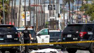 Polizei erschie&szlig;t in Hollywood Mann mit Schutzweste