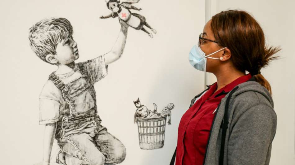 Banksy-Gem&auml;lde f&uuml;r die "Helden" der Pandemie f&uuml;r 19,45 Millionen Euro versteigert