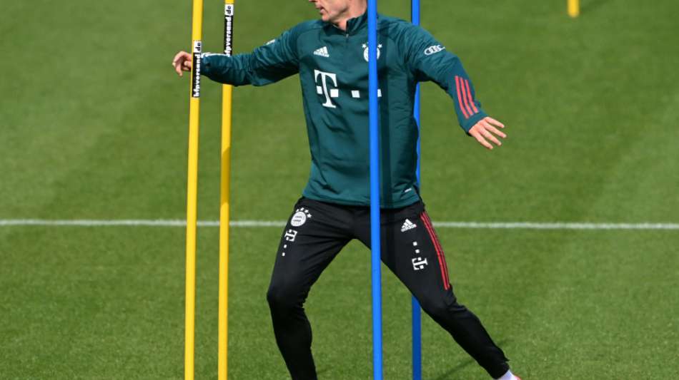 Lewandowski im Mannschaftstraining: Comeback in Mainz