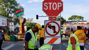 "George-Floyd-Platz" in Minneapolis wird wieder f&uuml;r den Verkehr freigegeben