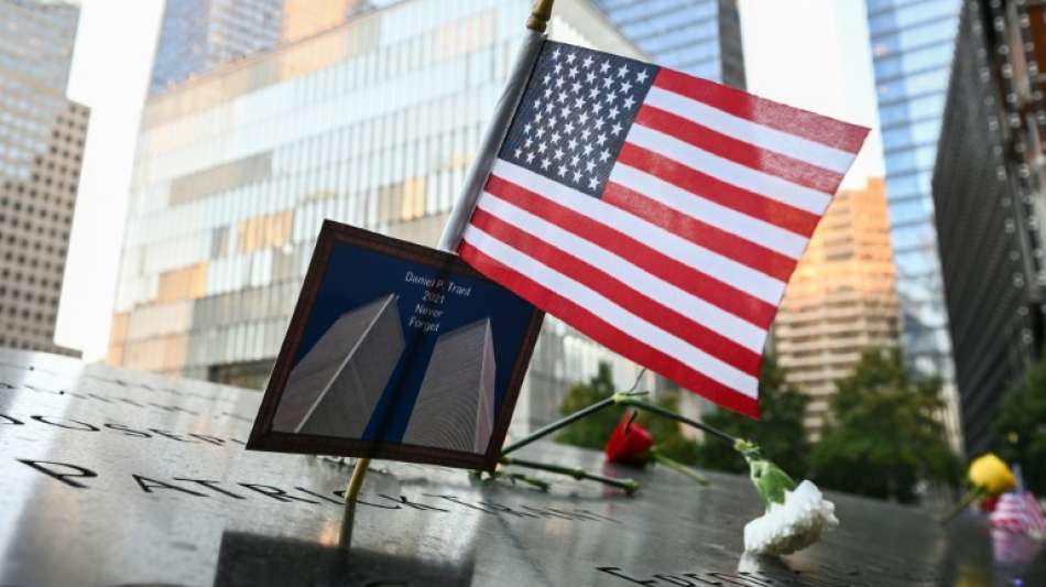 Menschen in den USA und weltweit gedenken der Terroranschl&auml;ge von 9/11