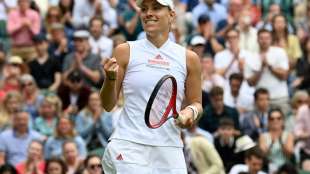 Sieg gegen "Wunderkind" Gauff: Kerber st&uuml;rmt ins Wimbledon-Viertelfinale