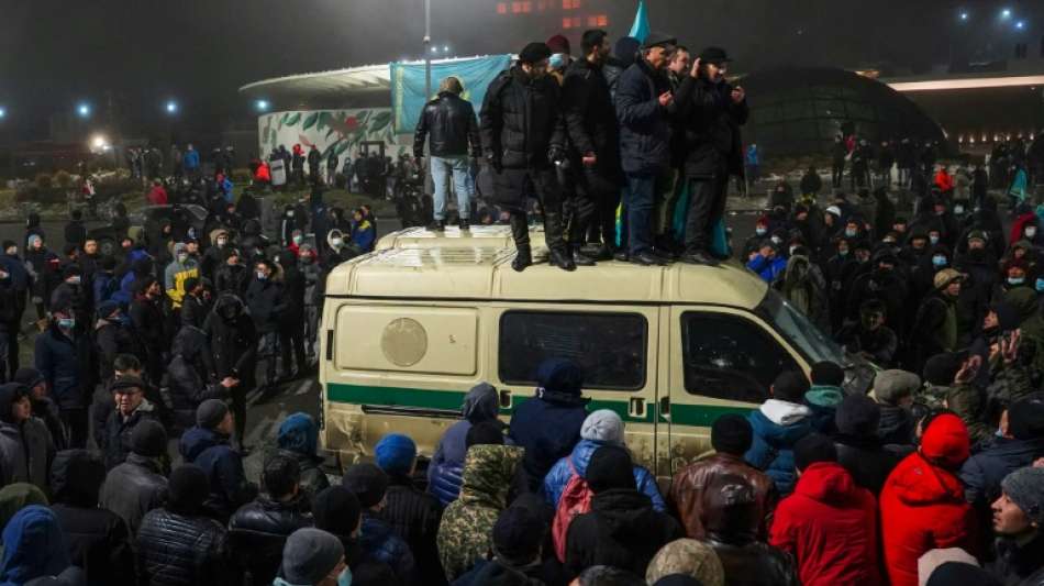 Dutzende Demonstranten bei Unruhen in Kasachstan get&ouml;tet