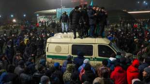 Dutzende Demonstranten bei Unruhen in Kasachstan get&ouml;tet