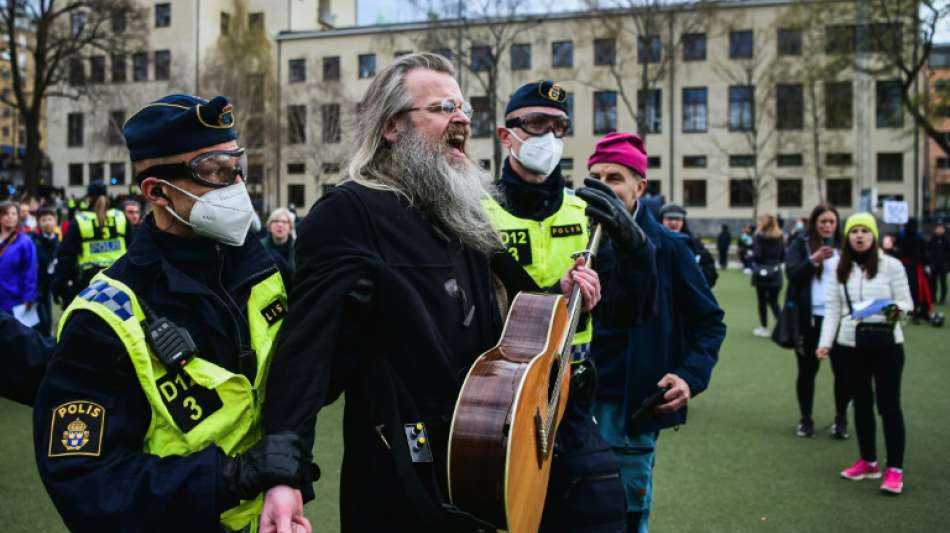 Rund 50 Festnahmen bei Protesten gegen Corona-Ma&szlig;nahmen in Finnland