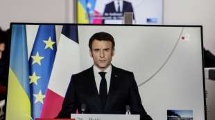 Macron: Russischer Einmarsch in die Ukraine ist Wendepunkt in Geschichte Europas