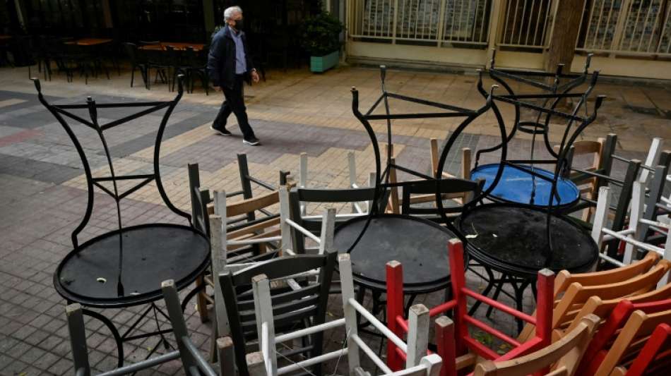 Griechische Restaurants streiken aus Protest gegen versch&auml;rfte Corona-Auflagen