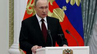 Russlands Pr&auml;sident Putin reist nach Peking