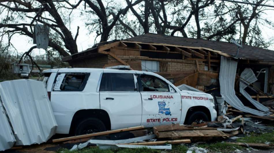 Hurrikan "Ida" richtet "katastrophale" Sch&auml;den in Louisiana an