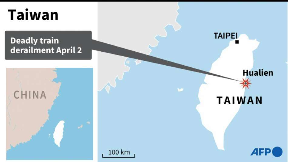 Polizei: Vermutlich 36 Tote bei Zugungl&uuml;ck in Taiwan