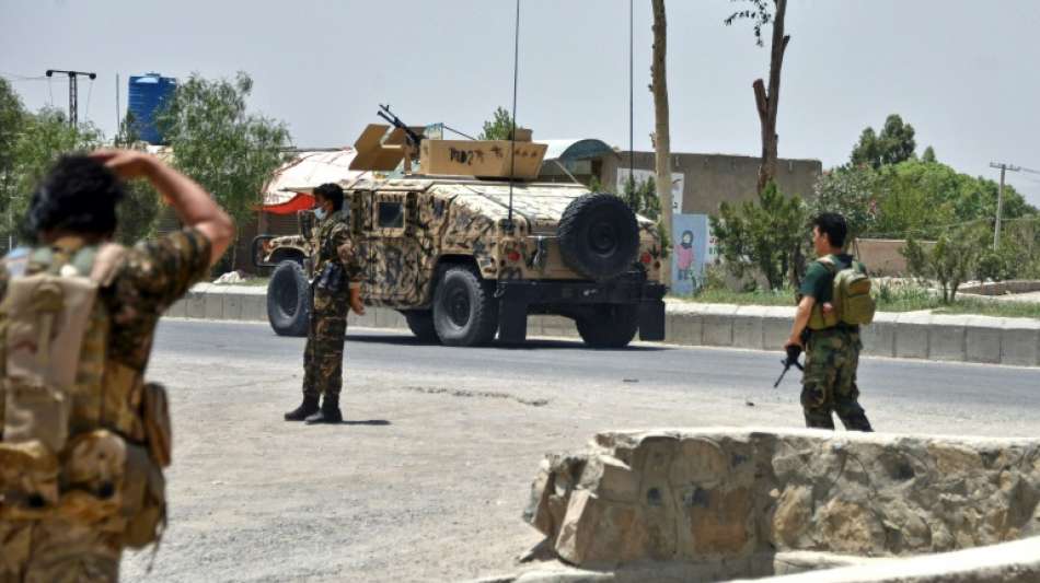 Flughafen von Kabul nach Taliban-Erfolgen im Norden Afghanistans aufger&uuml;stet