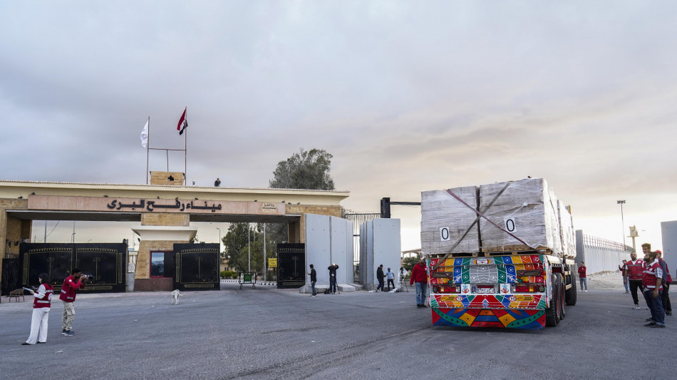 Israele, data apertura Rafah pi&ugrave; avanti, aiuti non da l&igrave;