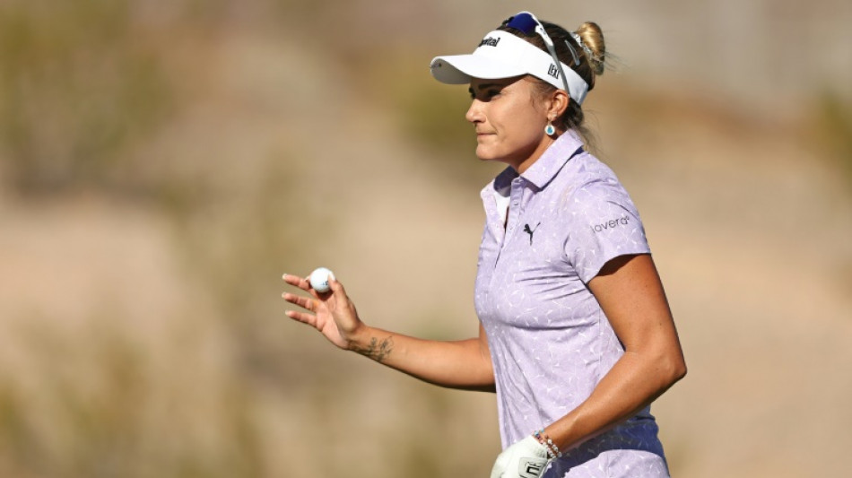LPGA's Thompson 1-over at sunset in Vegas PGA event