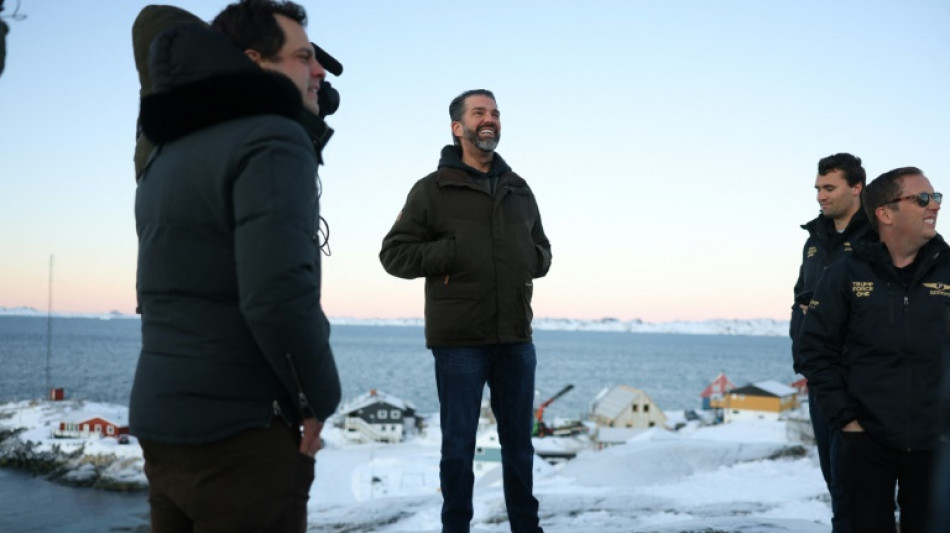 Trump Jr au Groenland, territoire danois en qu&ecirc;te de souverainet&eacute; 