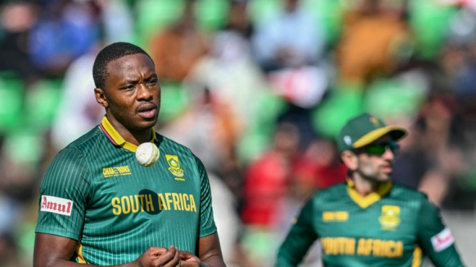 South Africa bowler Rabada serving ban for positive drug test