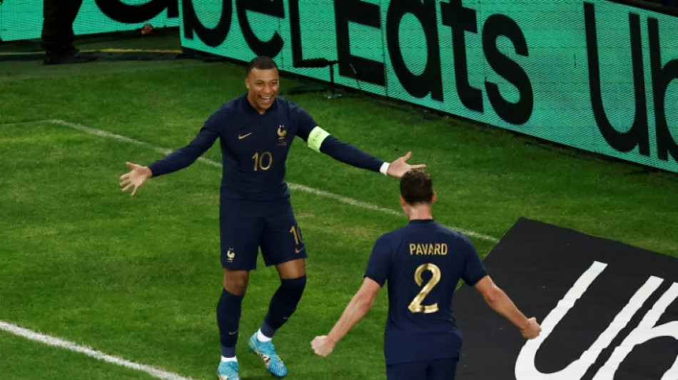 Pavard double leads France to win over Scotland
