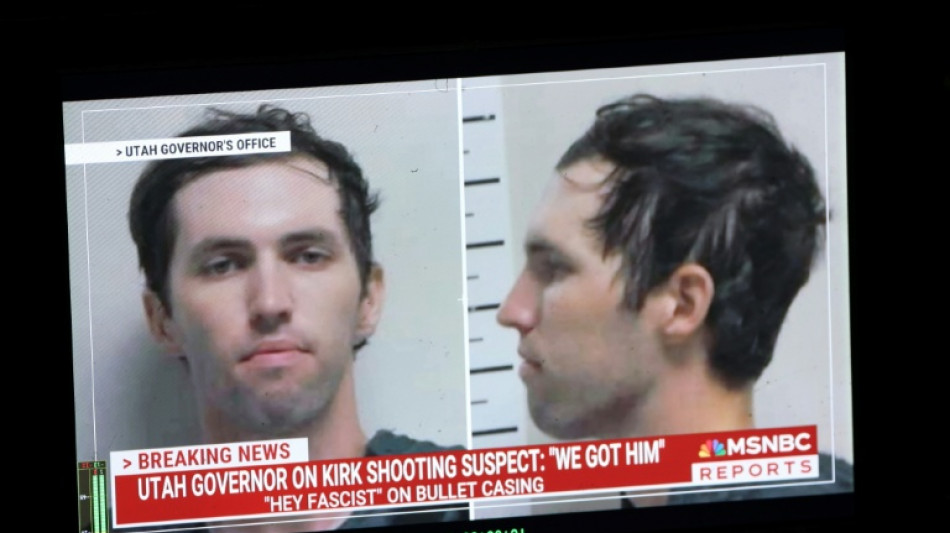 Suspect arrested in killing of US activist Charlie Kirk