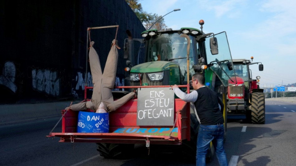 Agricultores espanh&oacute;is endurecem protestos contra pol&iacute;ticas europeias