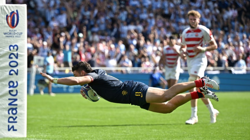 Argentina to play Wales in World Cup quarter-final after beating Japan