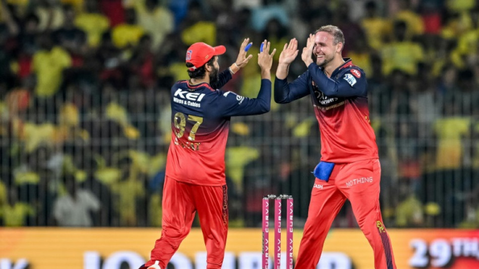 Table-topping Bengaluru thrash Chennai by 50 runs in IPL