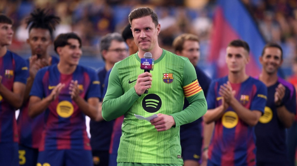 Ter Stegen nach Rücken-OP wieder auf dem Platz