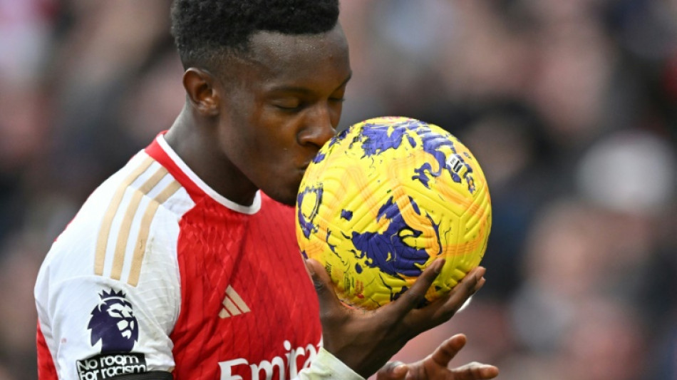 Arsenal hat-trick hero Nketiah 'top level' for Arteta