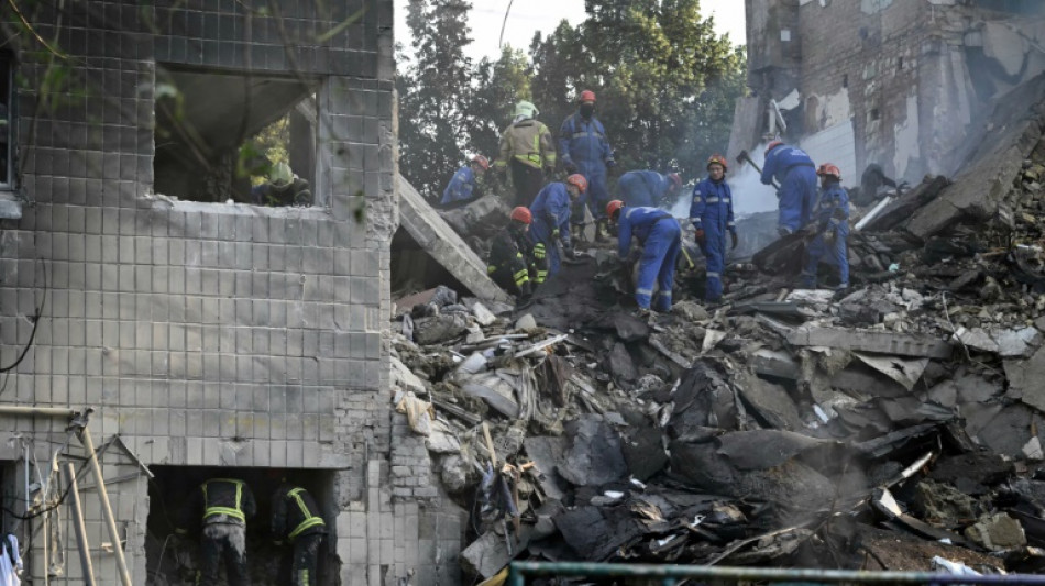 Ukraine: au moins 14 morts &agrave; Kiev dans des frappes russes