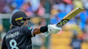 Ravindra hits fifth World Cup fifty as New Zealand pile up runs