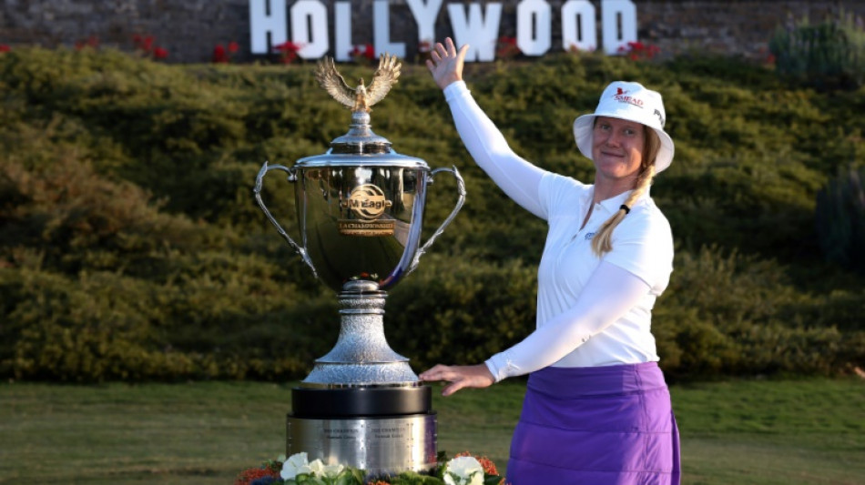 Swede Lindblad gets first win in just third LPGA start