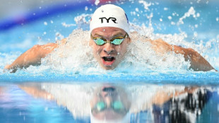 Mondiaux de natation: Léon Marchand remporte largement le 400 m 4 nages