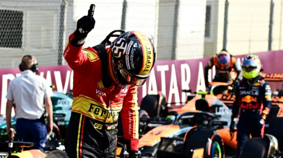 Ferrari's Sainz pips Verstappen to Italian Grand Prix pole