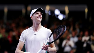Sinner edges out Medvedev for Vienna title
