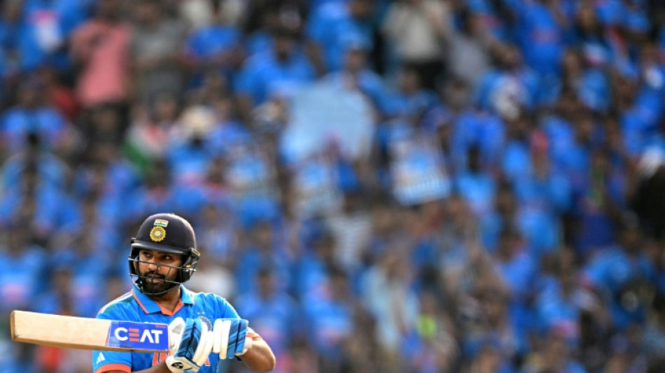 India's Rohit hits fifty after Kohli falls for duck against England