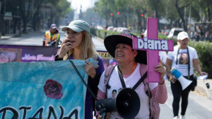 Hundreds protest violence against women in Mexico