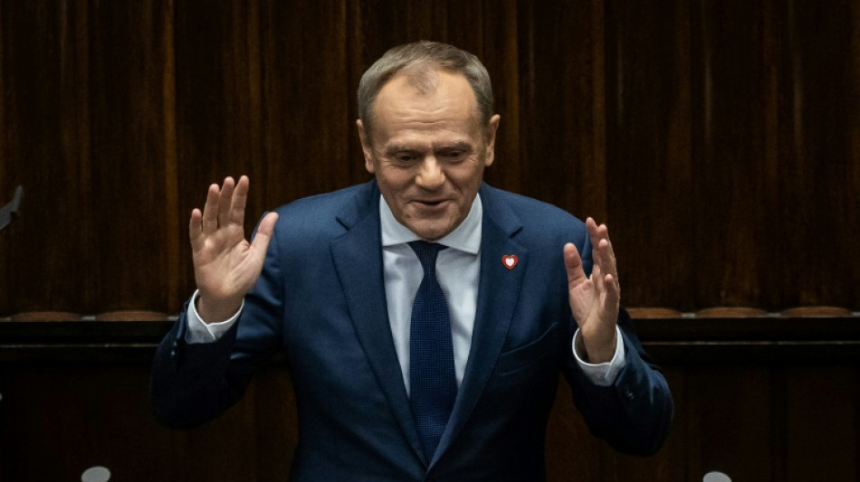 Novo primeiro-ministro da Pol&ocirc;nia Donald Tusk pede que UE apoie a Ucr&acirc;nia