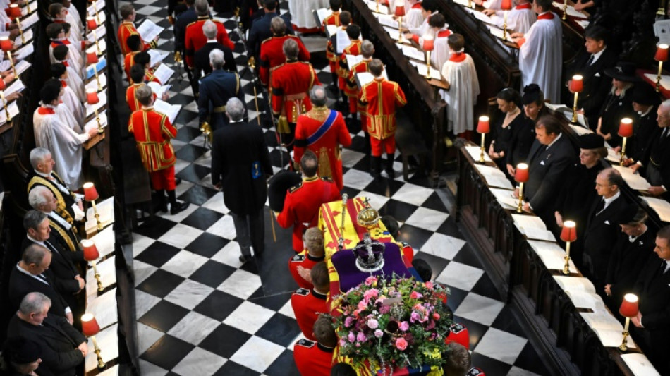 Gro&szlig;britannien nimmt mit Staatsbegr&auml;bnis Abschied von der Queen