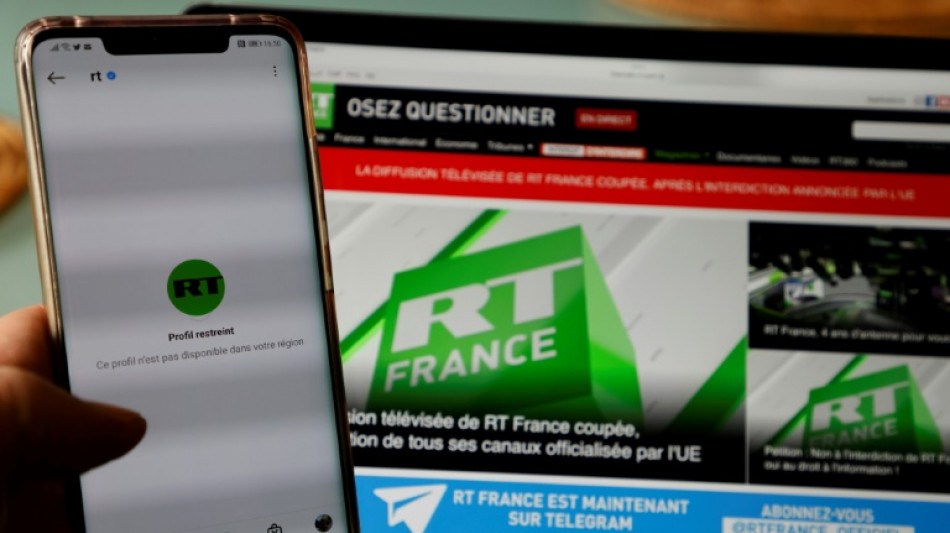 Rusia contin&uacute;a su guerra de informaci&oacute;n en Europa tras el veto de RT y Sputnik