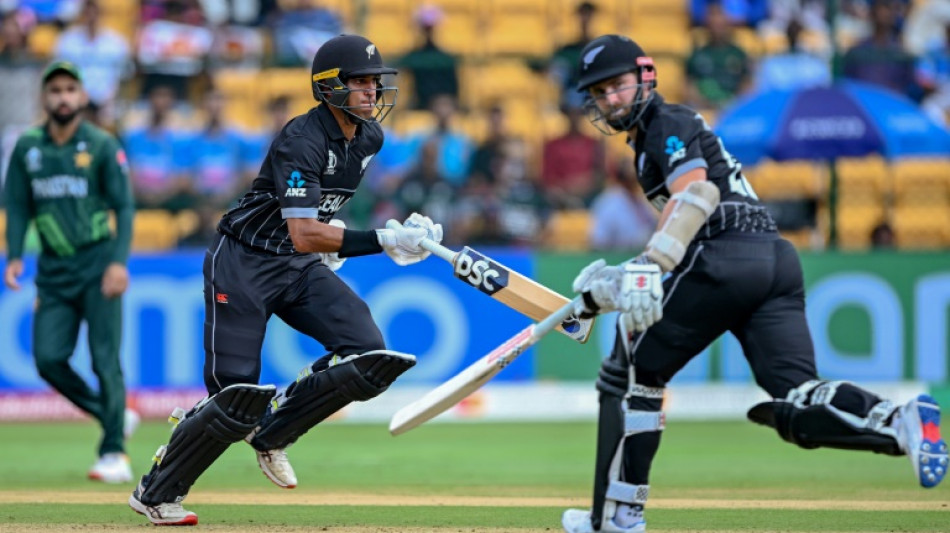 Ravindra hits century as New Zealand pile up trouble for Pakistan