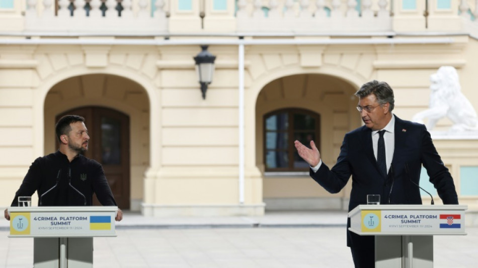 Zelensky assina acordos com Cro&aacute;cia e pede unidade europeia para garantir a paz