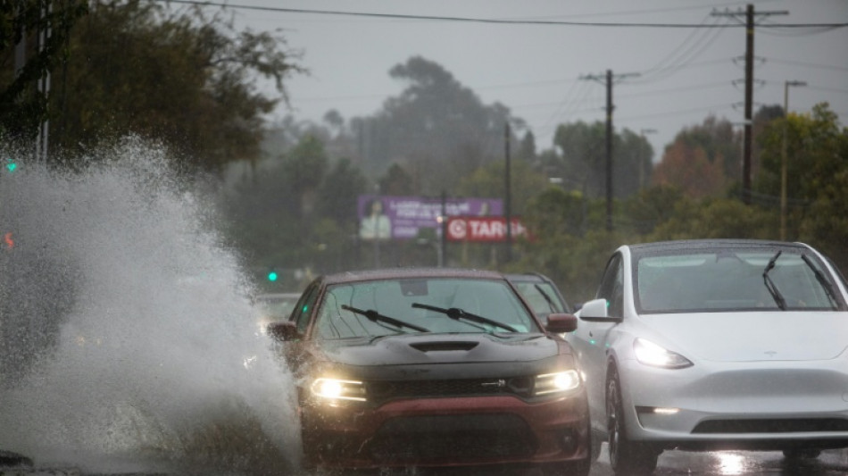 Etat d'urgence &agrave; Los Angeles face au risque d'inondations pour No&euml;l