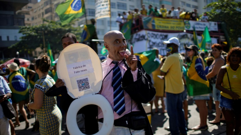 Brasile&ntilde;os se manifiestan en actos de apoyo a Bolsonaro y a Lula