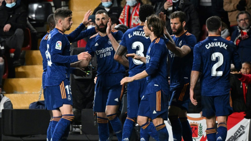 Espagne: Benzema offre une victoire &agrave; l'arrach&eacute; au Real chez le Rayo