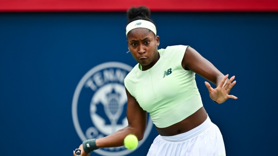 Montréal/Toronto: Gauff et Zverev peinent mais passent en 8es
