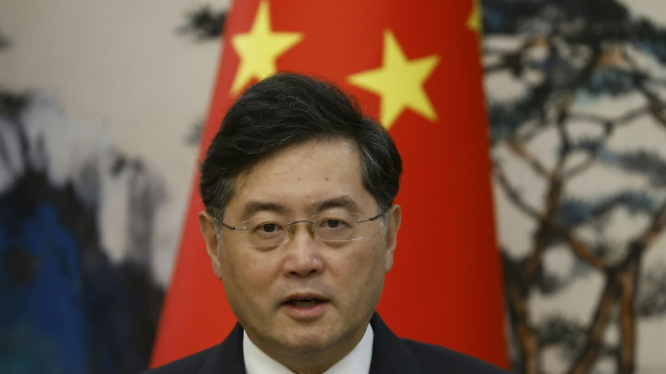 China kritisiert "b&ouml;swilligen Rummel" um Amtsenthebung des Au&szlig;enministers Qin
