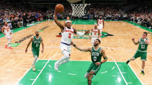 Knicks rally again to take 2-0 lead over Celtics, Thunder roar back
