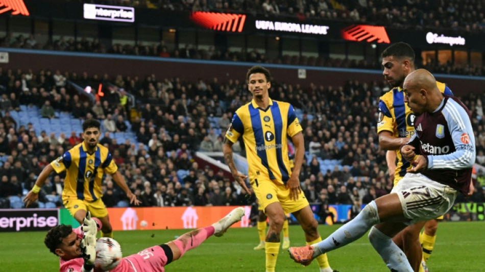 Villa edge Maccabi Tel Aviv in fraught Europa League match