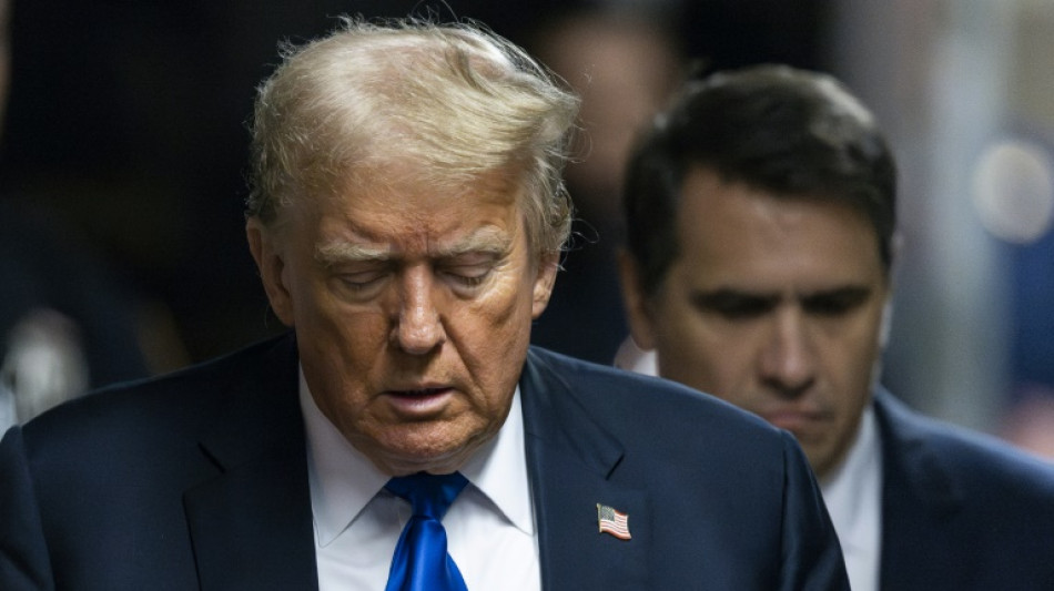 Donald Trump, du sommet de l'Etat &agrave; la condamnation p&eacute;nale