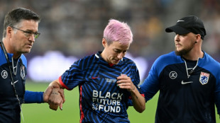 US star Rapinoe injured minutes into final career game
