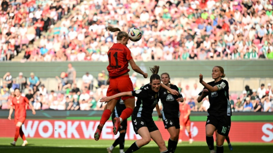 Schueller hat-trick sends Bayern women to first double